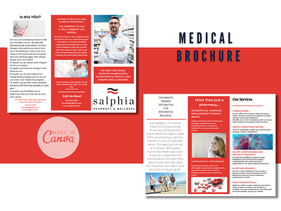 Medical Brochure branding brochure canva design graphic design marketing material