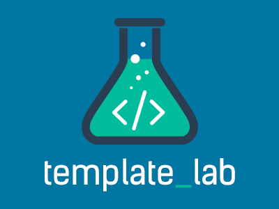 template_lab idea lab laboratory logo