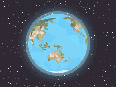 ORCA Earth - test animation after animation brand earth effects gif logo space test