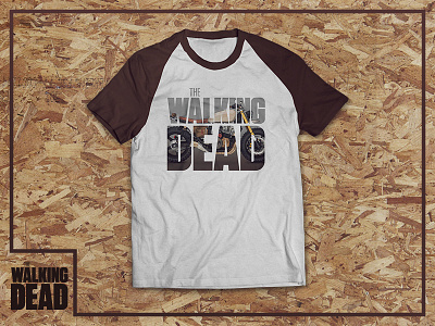 The Walking Dead Daryls Bike Tshirt bike daryldixon illustration motorcycle the walking dead tshirt tshirt design