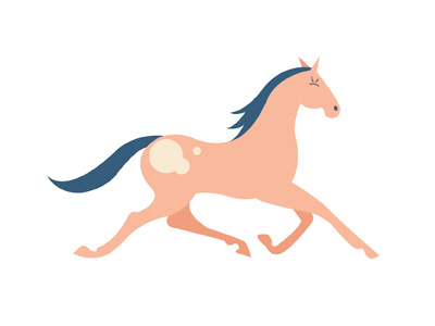 Horse animals horse illustration
