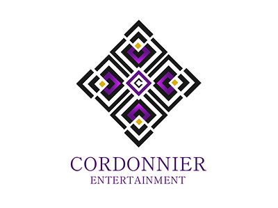 Cordonnier Entertainment Logo branding graphic design logo ui