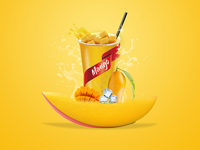 Mango Juice Poster design