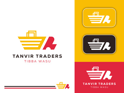 Minimal Logo Design for Tanvir Traders