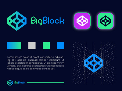 Minimal Logo Design for Blockchain App / Startup