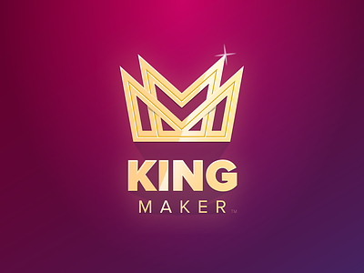 Slathering it on crown gold king logo