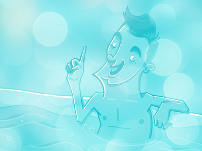 Hot Tub! hot tub illustration