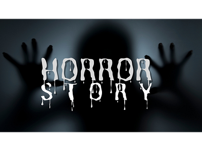 HORROR STORY YOUTUBE THUMBNAIL