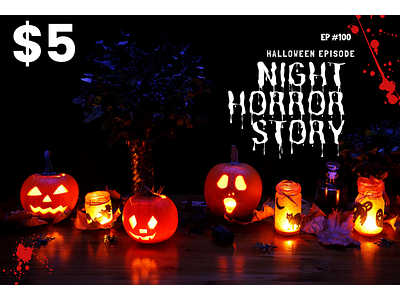 Halloween Horror story YouTube thumbnail design 3d design graphic design hollaween youtube thumbnail