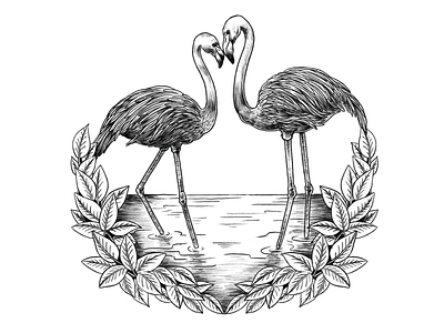 flamingos_lineart_dmpr