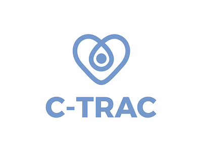 C-TRAC Logo branding design logo logo design montserrat pastel typography