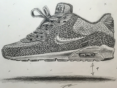 Nike Air Bites humor illustration kicks nike shoe snake sneakerhead sneakers texture