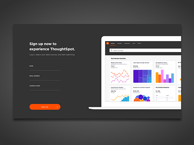 Sign Up to Experience ThoughtSpot