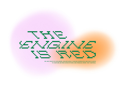 EIR - Pixeled branding graphic design lettering pixel pixelated type
