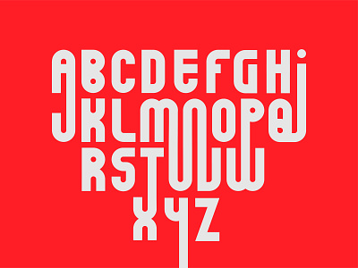 Minneapolis (Typeface in progress) design geometric lettering ligatures retro sans sign type typography