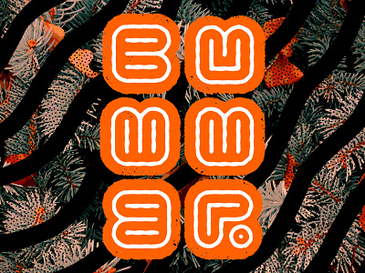 Double bummer? design grit illustration lettering nature type typography
