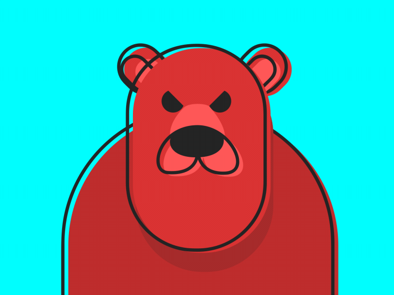grizzly bear after effects animation bear gif motiondesign revenant
