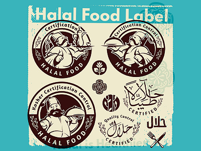 Halal Food Label