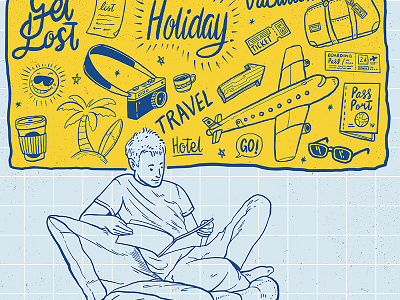 Doodles Travel Illustration