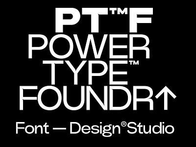 Power Type Foundry - Font Design Studio