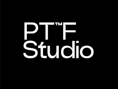 PT™F STUDIO branding design font fonts logo studio type type design typeface typography ui