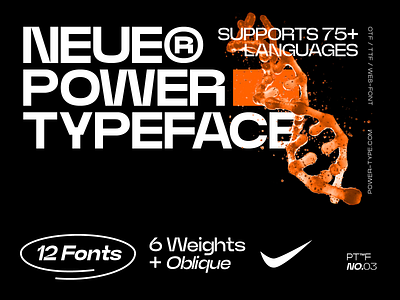 Neue® Power Fonts design font fonts illustration logo type type design typeface typography ui