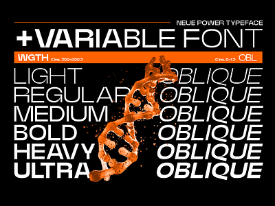 Neue® Power Typeface design font fonts illustration type type design typeface typography ui