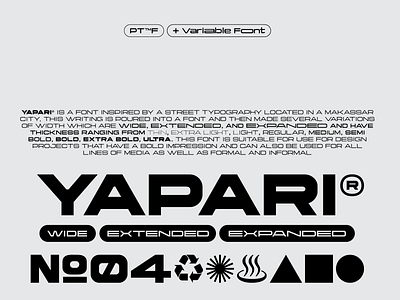 Yapari - Free Variable Font