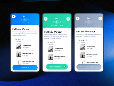 Fitness App Tracking app brand branding design fitness gym illustration inspiration logo set step superset tracking ui ux web workout