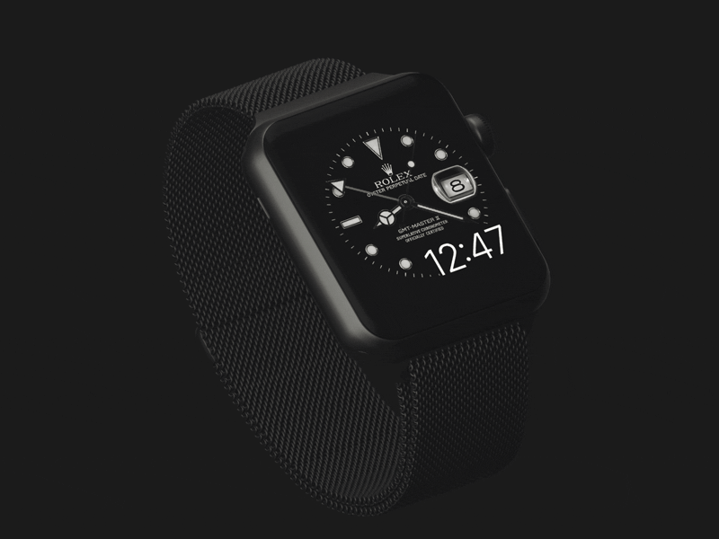 Rolex Apple Watch Face by Bobby Marcus 