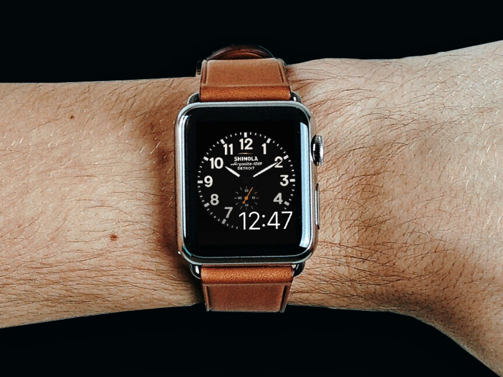 Shinola apple 2025 watch strap