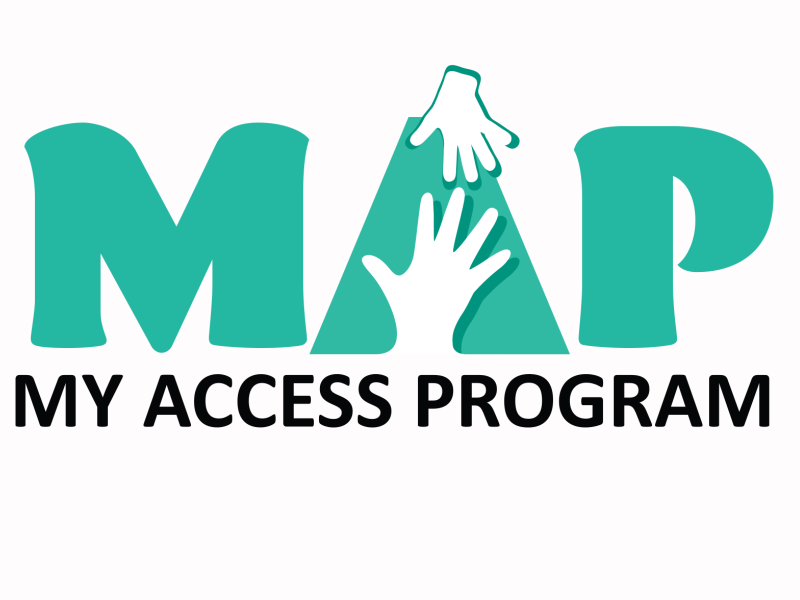 MAP Access Program Logo (MyMed App) by Siti Nur Diyana on Dribbble