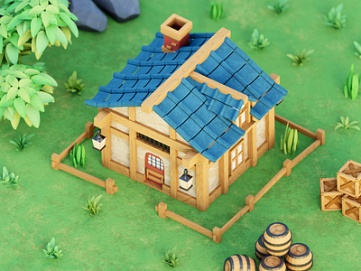 3D - Farm House 🍀