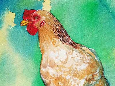Ode to Cindy Spiva's heroic chickens