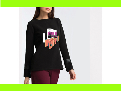 "I Dream Girl" T-shirt brand new branding design graphic design hoodie design illustration logo minimalist t shirt new t shirt trendy t shirt typography ui ux vector