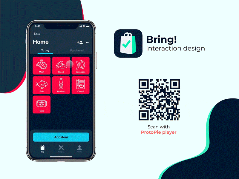 Bring Interaction design - Playoff ProtoPie 5.0 app design designer dribbble interaction interaction design interactive interactive design interface motion product design protopie protopie5.0 shot ui uiux ux