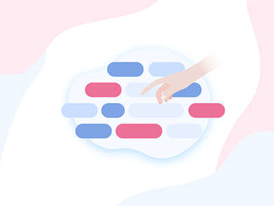 Tags 👇🏻 - Illustration #2 blue design designer dribbble hand icon illustration illustrator tags vector