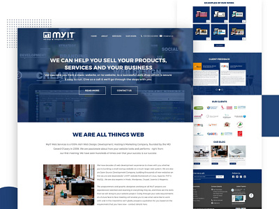 My.IT Website UI Design For North Korea Client app branding design graphic design icon illustration logo minimal typography ui ux vector web design website design website ui design