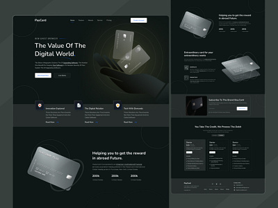 PayCard Website UI Design For Malaysia Client