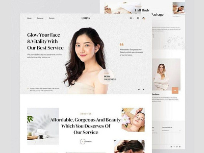 URBAN Website UI Design For Japan Client