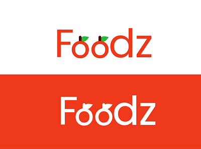 FOODZ LOGO DESIGN branding concept design design graphic design icon letter logo logo design typography vector