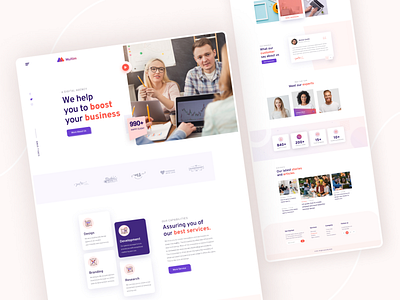 Creative Digital Agency Landing Page