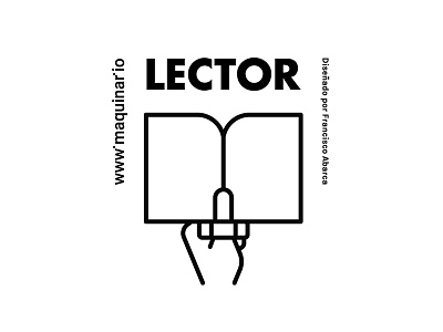 LECTOR - Maquinario, logo design