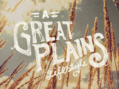 A Great Plains Lifestyle clothing great plains illustration lifestyle little mountain screen printing typography