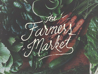 Farmers Market canopy street design farmers market hand drawn haymarket joe horacek lettering little mountain print shoppe lnk nebraska type typography