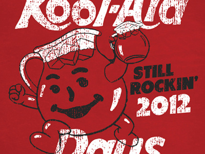 Kool-Aid Days design drawing hand drawn illustration joe horacek kool aid days oh yeah shirt vintage