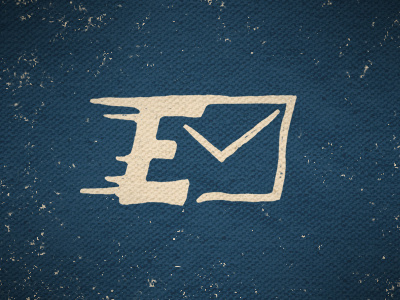 Email Icon animation distress drawing email hand drawn icon illustration joe horacek mail motion movement text type typography