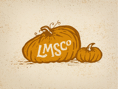 Happy Halloween you Goons! happy halloween icon illustration little mountain supply co lmsco logo orange pumpkins type typography