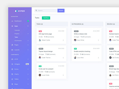 Task Management - Hyper Admin