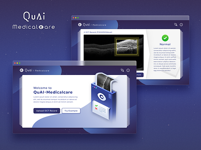 QuAI Medicalcare | UI/UX Design